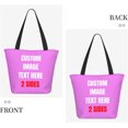 thumbnail image 4 of Custom Tote Bag With Logo Photo, Custom Bag, Personalized Shopping Bags Reusable Grocery Bags Bulk For Work Travel Gifts, 4 of 8