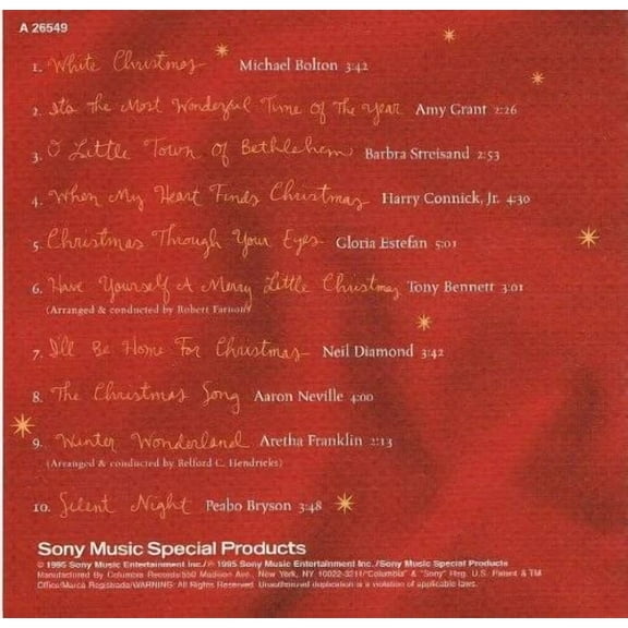 Christmas With the Stars – Audio CD – VERY GOOD Audio CD and Assorted Music Collection – Very Good - Sold by gmusic