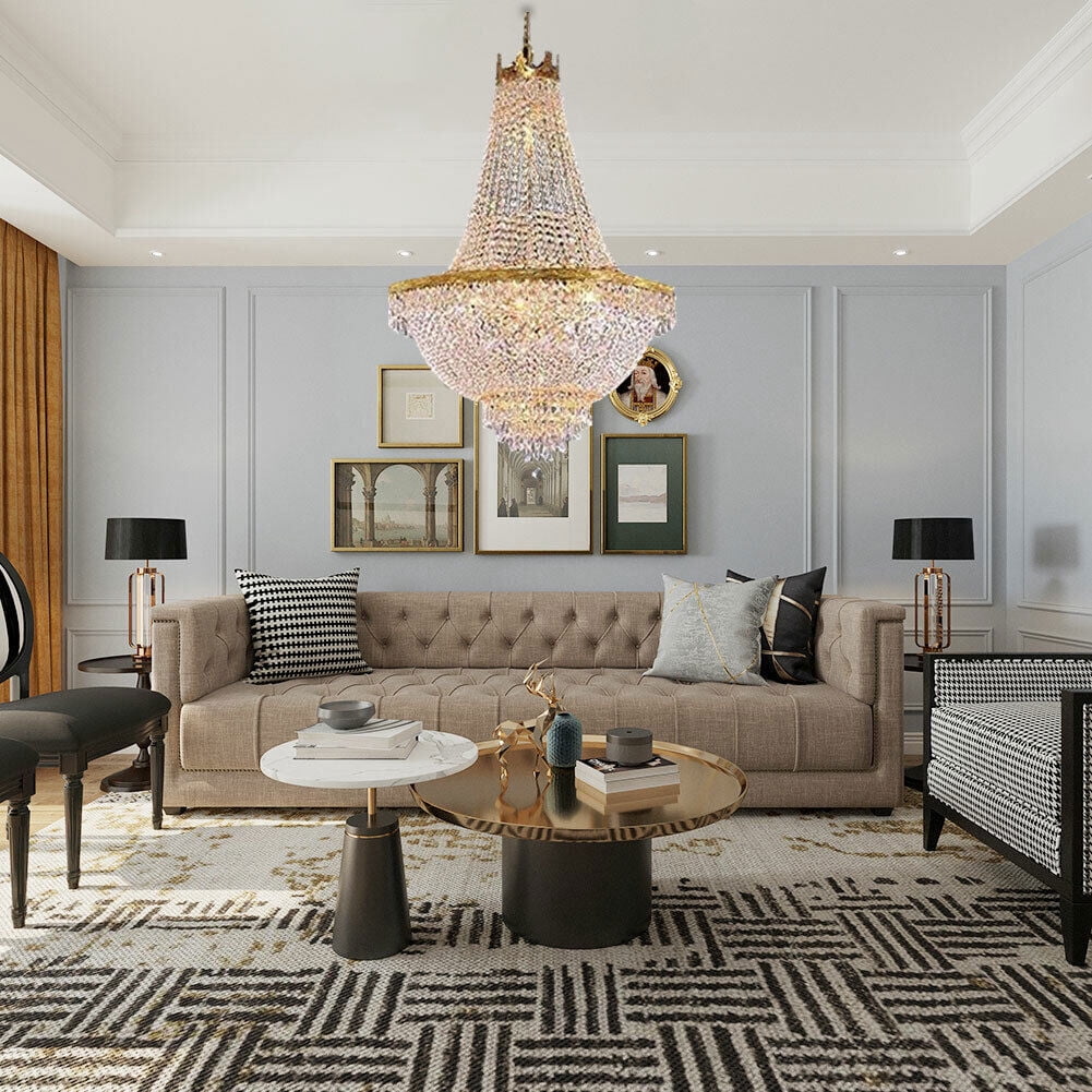Modern Luxury Crystal Chandelier Ceiling Fixtures Pendant Lighting Home Decorate