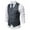 Grey, variant on Suits for Men New Vest Solid Color Casual Business Single Sets