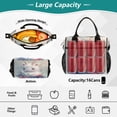 thumbnail image 4 of Small Cooler Bag Lunch Bag Portable Meal Bag Work Meal Bag Outdoor Meal Bag Travel Meal Bag Picnic Meal Bag Going Out Meal Bag A Cartoon Sheep, 4 of 6