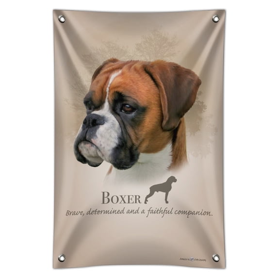 Boxer Dog Breed Home Business Office Sign
