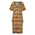 thumbnail image 4 of Iconografía ortodoxa: Madre de Dios Bogoroditsa Vestido suelto con bolsillo mono de verano para mujer vestido para niña, 4 of 7