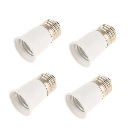 

4 Lamp Socket Holder Adapter Extender Light Bulb Extended Socket E26 to E26