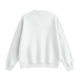 thumbnail image 4 of Dwellite Women's V-Neck Button Down Cardigan Sweatshirt Oversized Long Sleeve Open Front Loose Fit Jacket with Pockets 2026 White 2XL, 4 of 8