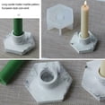 thumbnail image 1 of Xihbxyly Molde de Resina para Velas, Herramienta de Fundición Epoxi para Velas de Pilar, Moldes Transparentes Hechos a Mano, Proyectos de Resina, Decoración Del Hogar, Tamaño 10,5 X 9,2 X 5 Cm, Apto, 1 of 7