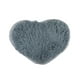 thumbnail image 2 of Wosthever Alfombra antideslizante en forma de corazón, tapete peludo de lana, alfombras mullidas artificiales de piel de oveja Type3 NO3, 2 of 6