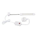 thumbnail image 2 of Lámpara De Clip Para Acuario, Lámpara LED Para Acuario, 2 Filas De Cuentas, Luz Suave, Luz Blanca Azul, Enchufe Del Reino Unido, Clip De Pared Cilíndrico De 220 V Para Acuario, 2 of 7