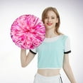 thumbnail image 2 of Event & Party Supplies 2PCS Cheerleading Handheld Colorful Flowers for Sports Activities Performance Cheering with Lightweight Finger Ring Buckle Design 2PCS, 2 of 4