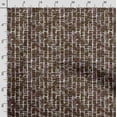 thumbnail image 3 of Soimoi Texture Print, Velvet Fabric Decor Sewing Fabric By The Yard- 54 Inch WideDecorative Fabric For Upholstery And Home Accents-Brown, 3 of 5