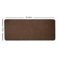 thumbnail image 4 of 1 Pcs Brown 29.92 x 7.87 inch Anti-Slip Stair Treads Floor Stair Protectors Device Wash Mat Silent Protection Wear and Scratch Resistant, 4 of 10