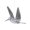 A, variant on Hummingbird Crystal Car Hanging Ornament, Iridescent Laser Acrylic Bird Pendant with Wings, Decorative Sun Catcher for Rearview Mirror, Home & Garden Decor, 4-Inch