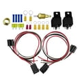 thumbnail image 2 of Kit de mazo de cables de ventilador de refrigeración eléctrico doble automotriz/185 On 175 Off Kit de termostato de 40 amperios interruptor de Yotijar Mazo de cables del ventilador eléctrico, 2 of 10