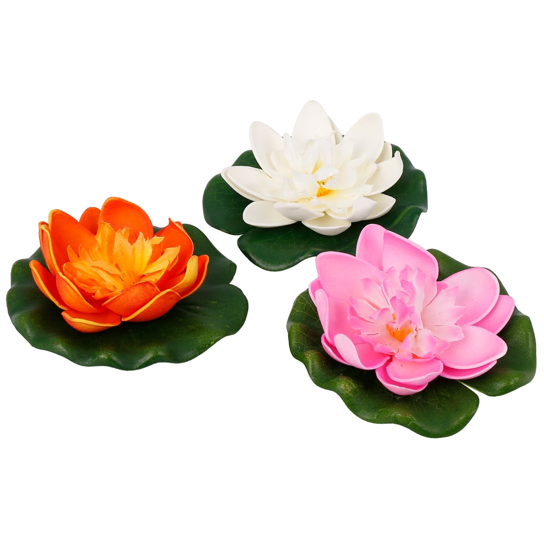 Unique BargainsAquarium Fish Bowl Artificial Float Aquatic Plant Flower