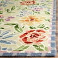 thumbnail image 2 of SAFAVIEH Chelsea Endika Floral Wool Area Rug, Ivory, 4'6" x 6'6" Oval, 2 of 6
