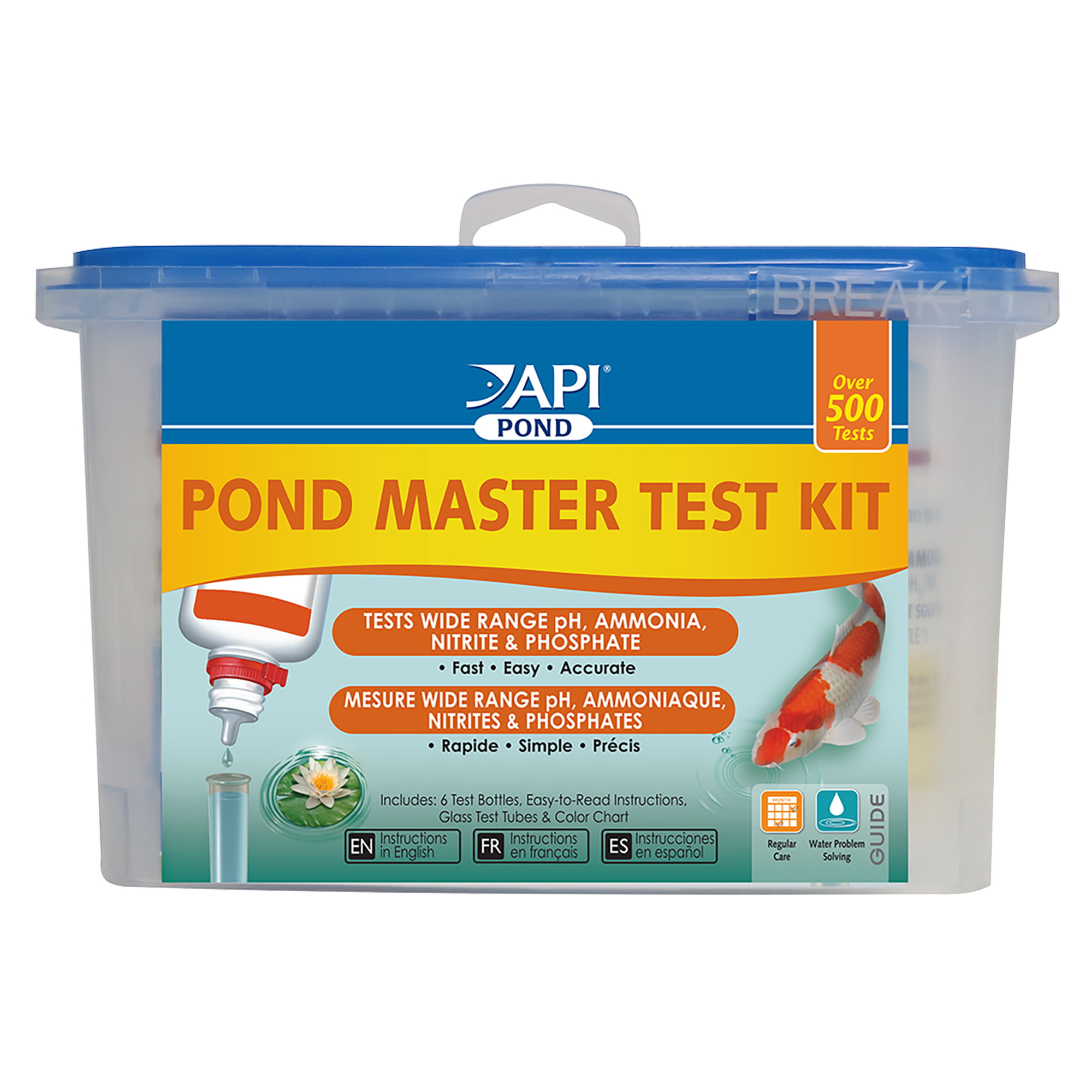 Gladys paspoort Brandweerman API Freshwater Master Test, Aquarium Water Master Test Kit, 1-Count -  Walmart.com