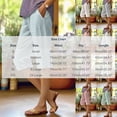 thumbnail image 2 of Josdec Women's Casual Striped Linen Bermuda Shorts Elastic High Waist Straight Leg Knee Length with Pockets for Summer Daily Beach Wear, 2 of 7
