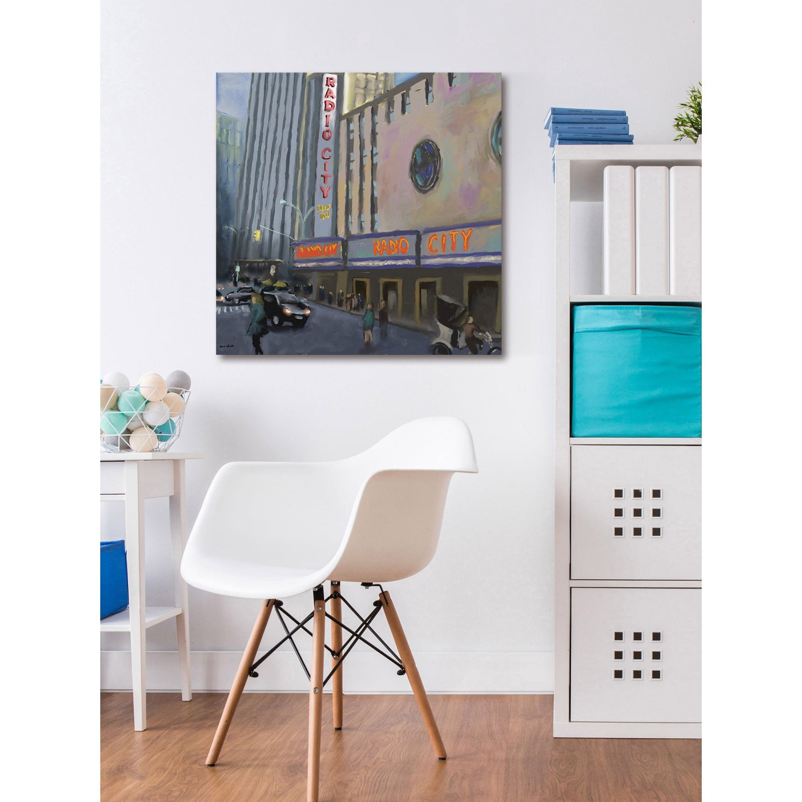Marmont Hill Radio City Painting Wall Art Print