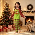 thumbnail image 2 of Lvotionpl 2026 Family Christmas Pajamas Matching Sets, Matching Family Christmas Pjs Long Sleeve Top & Pants Set Matching Holiday Family Pajama Xmas Sets, 2 of 5