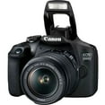 thumbnail image 3 of Canon EOS 2000D / Rebel T7 DSLR Camera with EF-S 18-55mm f/3.5-5.6 IS II And EF 75-300mm f/4-5.6 III Lens + 64GB Memory + Extra Battery + Tripod + More (24pc Bundle) (International Version), 3 of 5
