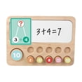 thumbnail image 1 of Wooden Alphabet Puzzle Board With Math Calculation Learning Set Including 36 Letter Blocks 36 Number Blocks 50 Question Cards And 1 Stylus, 1 of 6