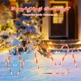 thumbnail image 5 of BinKFF 20" Christmas Candy Cane Lights -4/5/8/12 Pack LED Candy Cane Lights Christmas Decor, Outdoor Christmas Decorations for Yard, Lawn, Garden and Pathway, 5 of 8