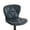 Dark Blue, variant on Hawsaiy Modern Bar Stools Set of 2, Adjustable Faux Leather Upholstered Swivel Bar Stools, Counter Height Bar Chairs with Back for Kitchen Island, Light Gray