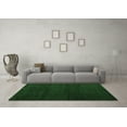 thumbnail image 3 of Ahgly Company Indoor Rectangle Oriental Emerald Green Modern Area Rugs, 2' x 4', 3 of 4