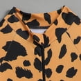thumbnail image 5 of YunPes Toddler Girls One Piece Swimsuits Leopard Print Long Sleeve Bodysuit Summer Rash Guard Sun Protection Swimwear UPF 50+, 5 of 7