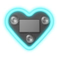 thumbnail image 1 of Car LED Ambient Light - 2025 Solar-Powered Heart-Shaped LED Neon Light, IP65 Waterproof, Switchable Modes, Romantic Car, Outdoor Decor, for Couples, 1 of 8