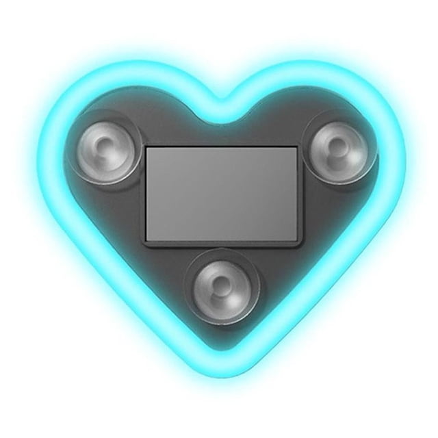 Car LED Ambient Light - 2025 Solar-Powered Heart-Shaped LED Neon Light, IP65 Waterproof, Switchable Modes, Romantic Car, Outdoor Decor, for Couples