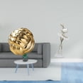 thumbnail image 2 of Escultura de bailarina de hilo estético, figura de cerámica creativa, adorno para sala de estar, dormitorio, oficina, entrada y decoración de encimera, 2 of 8