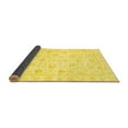 thumbnail image 2 of Ahgly Company Indoor Rectangle Oriental Yellow Traditional Area Rugs, 2' x 4', 2 of 4