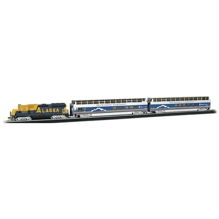 McKinley Explorer Alaska Model Train Set, Multicolor