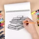thumbnail image 3 of 1 copia de libro de dibujo, 30 cuadernos de bocetos de papel A5, cuaderno de dibujo, libro de dibujo encuadernado en espiral sin bolígrafo ER, 3 of 5