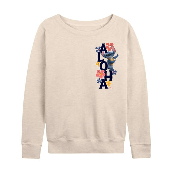 Lilo & Stitch - Aloha Stitch - Women's French Terry Pullover