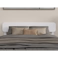 thumbnail image 6 of AFI Florence Queen Solid Wood Low Profile Platform Bed, White, 6 of 13