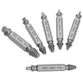 thumbnail image 3 of 6pcs Screw Extractors Double-end High-speed Steel Extractor Drill Bit Waterproof Portable Screw Removers, 3 of 8