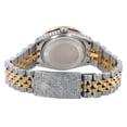 thumbnail image 5 of Pre-Owned Rolex Datejust 31MM 68273 Black Roman Diamond Dial Diamond Bezel Two Tone Yellow Gold Full Diamond Jubilee Bracelet, 5 of 8