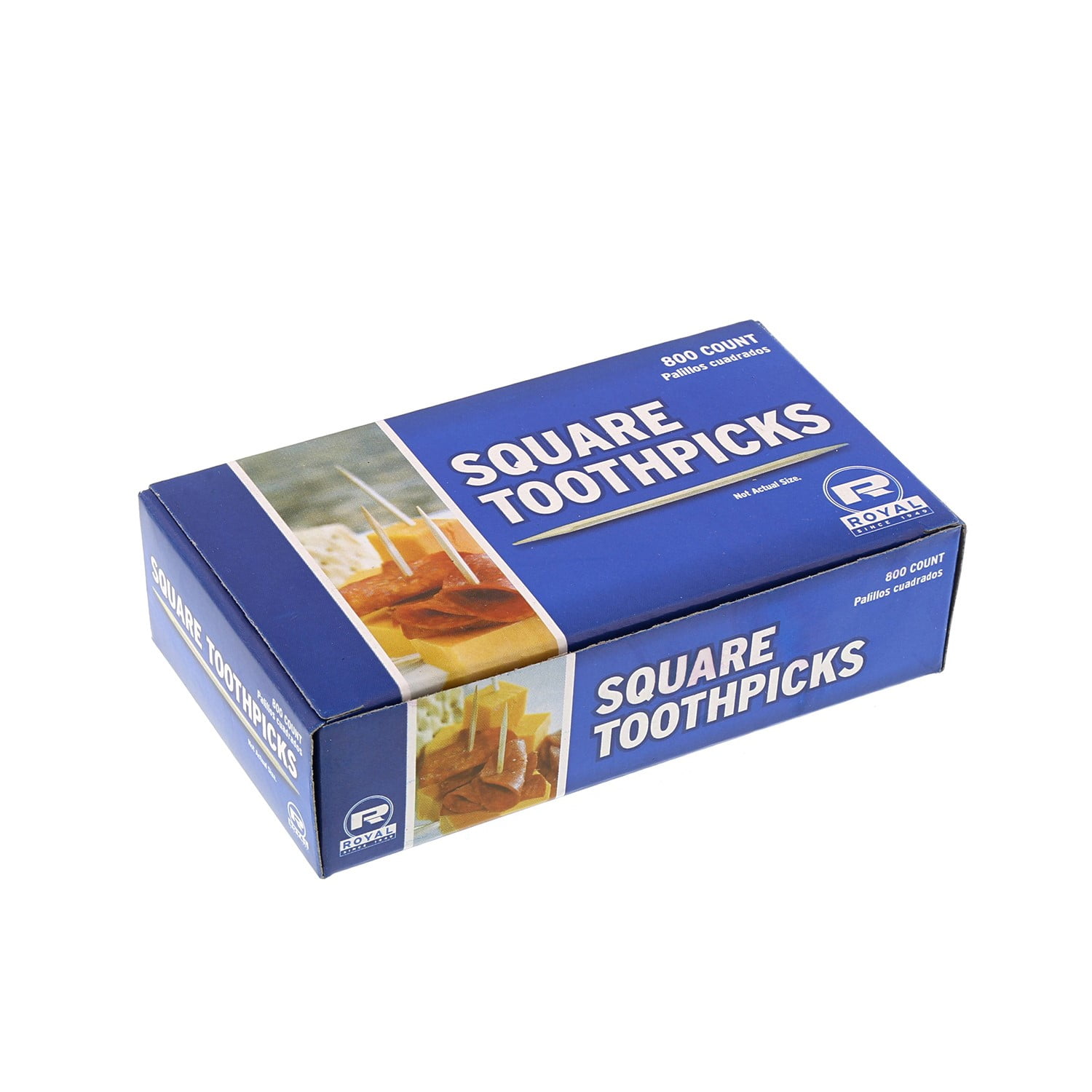 Royal Square Toothpicks, 800 Ct