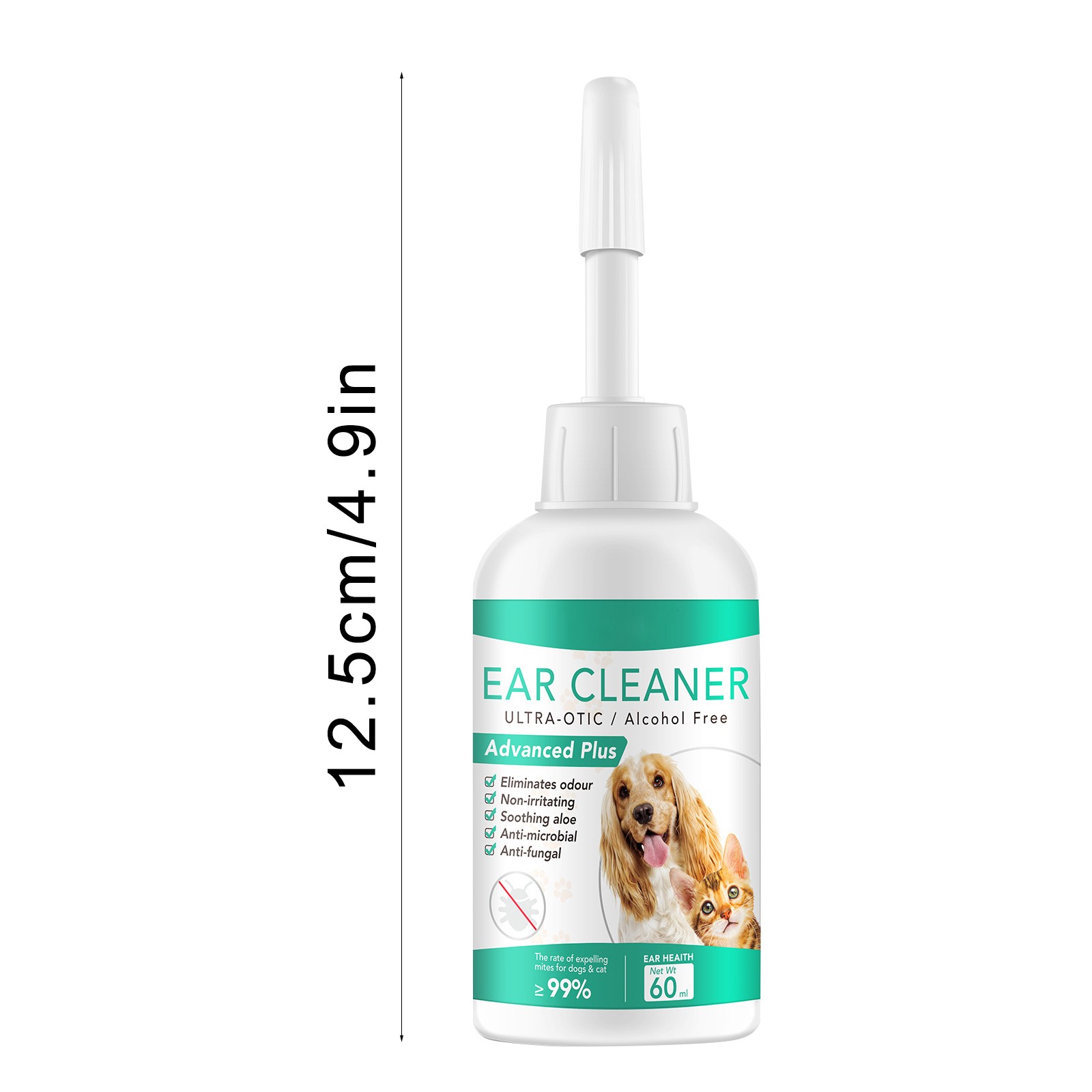 Bicoasu Ear Cleaner For Dogs Ear Cleaner For Dogs Ear Care For Dogs And ...