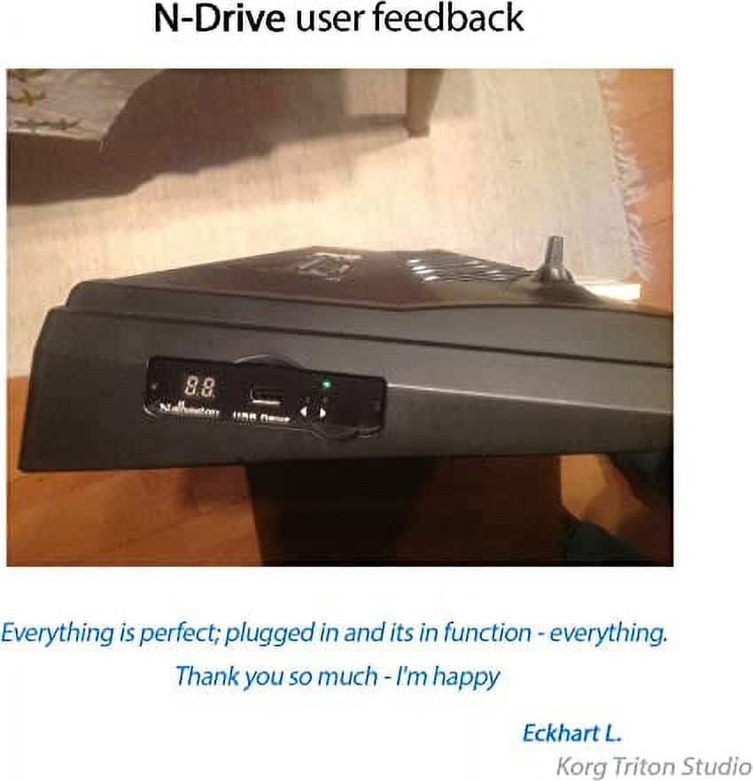 Nalbantov USB Floppy Disk Drive Emulator N-Drive 100 for Korg Trinity, Trinity Plus, Trinity Pro, Trinity Pro X, Trinity V3