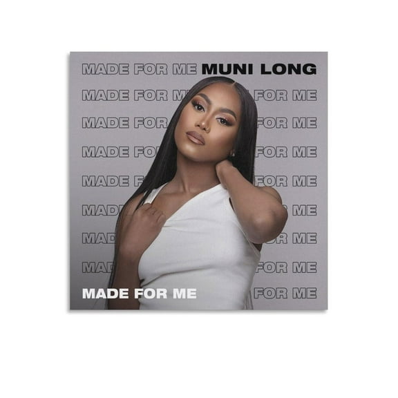 Muni Long Made For Me Canvas Poster Wall Decorative Art Painting Living Room Bedroom Decoration Gift