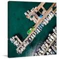 thumbnail image 3 of Marmont Hill "Neatly Docked Boats" by Karolis Janulis Painting Print on Wrapped Canvas, 3 of 5