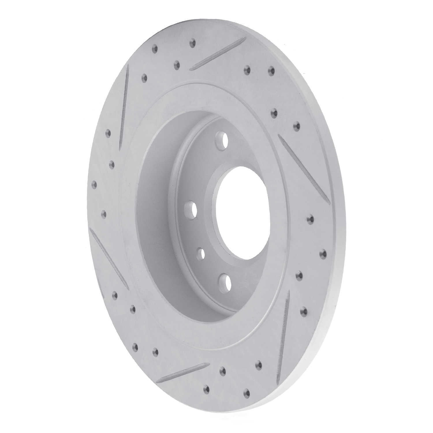 Dynamic Friction Company 830-47044R DFC Geoperformance Rotor - Drilled and Slotted