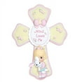 thumbnail image 1 of Precious Moments, Jésus M'Aime, Croix de Résine Fille avec Support, 132402, 1 of 4