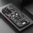 thumbnail image 1 of Matte Spiderman Print Coque Phone Case for Samsung Galaxy S22 S23 Ultra Note 20 Ultra 10 Plus 8 9 S20 FE S21 Note Cover F06 for Galaxy Note 8, 1 of 6