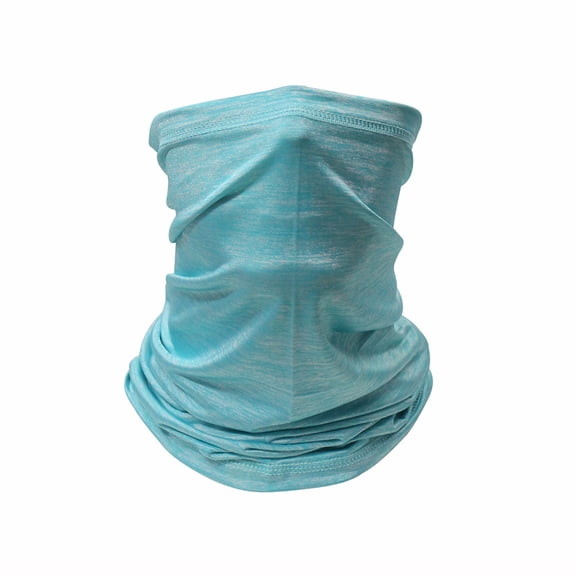 VV AVEORS Gaiter Face Cover Scarf For Men And Women Sun Protection Soft Breathable Windproof Hiking Cycling Running Sky Blue