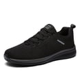 thumbnail image 2 of [Breathable Mesh Sneakers] Men's Breathable Mesh Shoes For All Seasons, Lightweight Soft-Soled Running Sneakers, Stylish Lace-Up Comfortable Footwear, 2 of 9