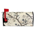 thumbnail image 2 of Yayeee Mailbox Cover Magnetic Large Size Post Box Cover Wrap Decor, Beige Birds, 2 of 9